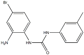 3-(2-amino-4-bromophenyl)-1-(3-methylphenyl)urea Structure