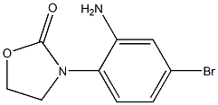 3-(2-amino-4-bromophenyl)-1,3-oxazolidin-2-one|