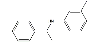 3,4-dimethyl-N-[1-(4-methylphenyl)ethyl]aniline