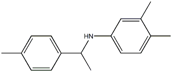 3,4-dimethyl-N-[1-(4-methylphenyl)ethyl]aniline|