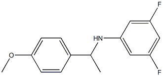 3,5-difluoro-N-[1-(4-methoxyphenyl)ethyl]aniline