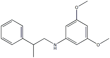 3,5-dimethoxy-N-(2-phenylpropyl)aniline