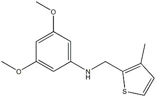  3,5-dimethoxy-N-[(3-methylthiophen-2-yl)methyl]aniline