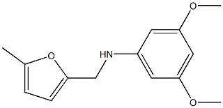 3,5-dimethoxy-N-[(5-methylfuran-2-yl)methyl]aniline