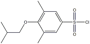 3,5-dimethyl-4-(2-methylpropoxy)benzene-1-sulfonyl chloride