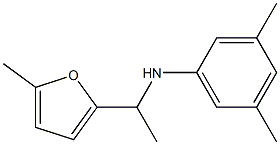 3,5-dimethyl-N-[1-(5-methylfuran-2-yl)ethyl]aniline