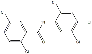 3,6-dichloro-N-(2,4,5-trichlorophenyl)pyridine-2-carboxamide|