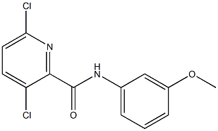 3,6-dichloro-N-(3-methoxyphenyl)pyridine-2-carboxamide