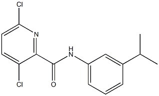 3,6-dichloro-N-[3-(propan-2-yl)phenyl]pyridine-2-carboxamide Structure