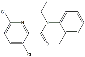 3,6-dichloro-N-ethyl-N-(2-methylphenyl)pyridine-2-carboxamide