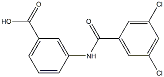 3-[(3,5-dichlorobenzene)amido]benzoic acid