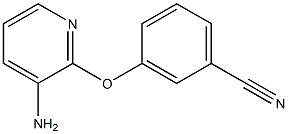 3-[(3-aminopyridin-2-yl)oxy]benzonitrile|