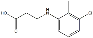 3-[(3-chloro-2-methylphenyl)amino]propanoic acid