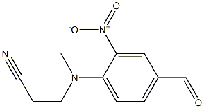 3-[(4-formyl-2-nitrophenyl)(methyl)amino]propanenitrile|