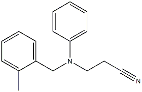 3-{[(2-methylphenyl)methyl](phenyl)amino}propanenitrile