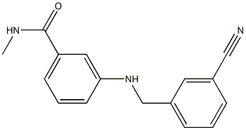 3-{[(3-cyanophenyl)methyl]amino}-N-methylbenzamide