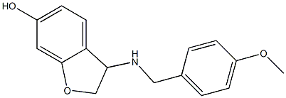 3-{[(4-methoxyphenyl)methyl]amino}-2,3-dihydro-1-benzofuran-6-ol