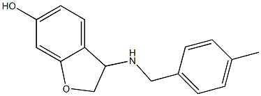 3-{[(4-methylphenyl)methyl]amino}-2,3-dihydro-1-benzofuran-6-ol