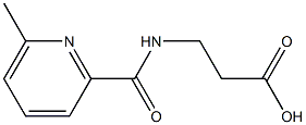  3-{[(6-methylpyridin-2-yl)carbonyl]amino}propanoic acid