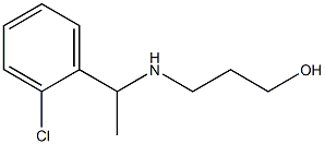  3-{[1-(2-chlorophenyl)ethyl]amino}propan-1-ol