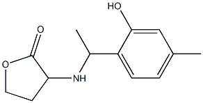 3-{[1-(2-hydroxy-4-methylphenyl)ethyl]amino}oxolan-2-one