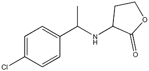 3-{[1-(4-chlorophenyl)ethyl]amino}oxolan-2-one,,结构式