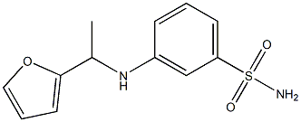  3-{[1-(furan-2-yl)ethyl]amino}benzene-1-sulfonamide