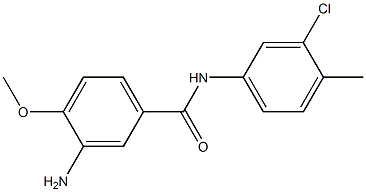  3-amino-N-(3-chloro-4-methylphenyl)-4-methoxybenzamide