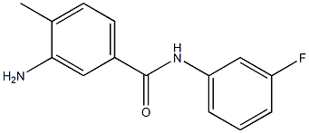 3-amino-N-(3-fluorophenyl)-4-methylbenzamide Structure