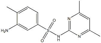 3-amino-N-(4,6-dimethylpyrimidin-2-yl)-4-methylbenzene-1-sulfonamide|