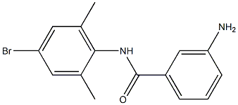  3-amino-N-(4-bromo-2,6-dimethylphenyl)benzamide