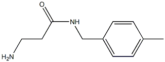 3-amino-N-(4-methylbenzyl)propanamide