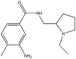 3-amino-N-[(1-ethylpyrrolidin-2-yl)methyl]-4-methylbenzamide|