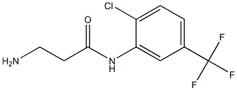  3-amino-N-[2-chloro-5-(trifluoromethyl)phenyl]propanamide