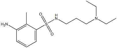  3-amino-N-[3-(diethylamino)propyl]-2-methylbenzene-1-sulfonamide