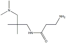 3-amino-N-{2-[(dimethylamino)methyl]-2-methylpropyl}propanamide