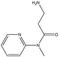 3-amino-N-methyl-N-(pyridin-2-yl)propanamide