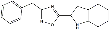 3-benzyl-5-(octahydro-1H-indol-2-yl)-1,2,4-oxadiazole Structure