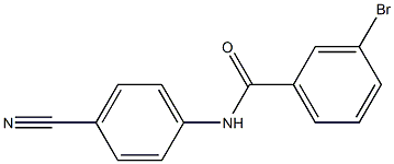 3-bromo-N-(4-cyanophenyl)benzamide