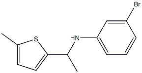 3-bromo-N-[1-(5-methylthiophen-2-yl)ethyl]aniline