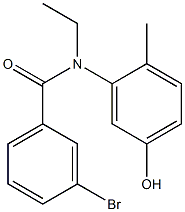 3-bromo-N-ethyl-N-(5-hydroxy-2-methylphenyl)benzamide