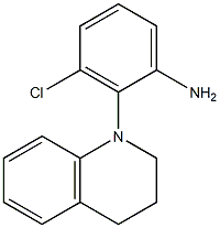  3-chloro-2-(1,2,3,4-tetrahydroquinolin-1-yl)aniline