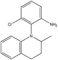 3-chloro-2-(2-methyl-1,2,3,4-tetrahydroquinolin-1-yl)aniline