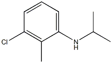 3-chloro-2-methyl-N-(propan-2-yl)aniline Structure