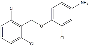 3-chloro-4-[(2,6-dichlorophenyl)methoxy]aniline