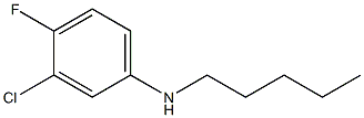 3-chloro-4-fluoro-N-pentylaniline