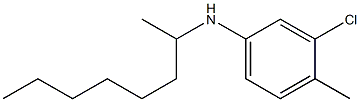 3-chloro-4-methyl-N-(octan-2-yl)aniline