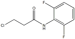 3-chloro-N-(2,6-difluorophenyl)propanamide