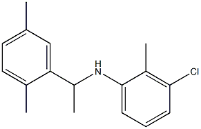 3-chloro-N-[1-(2,5-dimethylphenyl)ethyl]-2-methylaniline