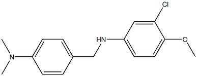 3-chloro-N-{[4-(dimethylamino)phenyl]methyl}-4-methoxyaniline